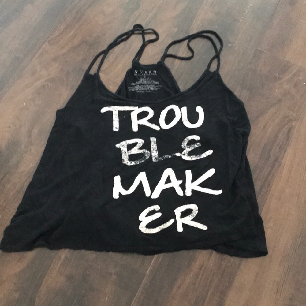 Guess crop tank top